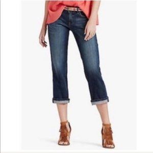 Lucky Brand Dungarees Classic Fit Jean Crop Zs 29
